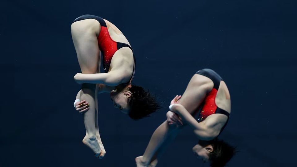 Ticket für Olympia Paris 2024 Synchronspringen 3m Brett Frauen in Heilbronn