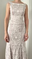 Swing Abendkleid beige creme S 36 Pailletten bodenlang Bayern - Postbauer-Heng Vorschau