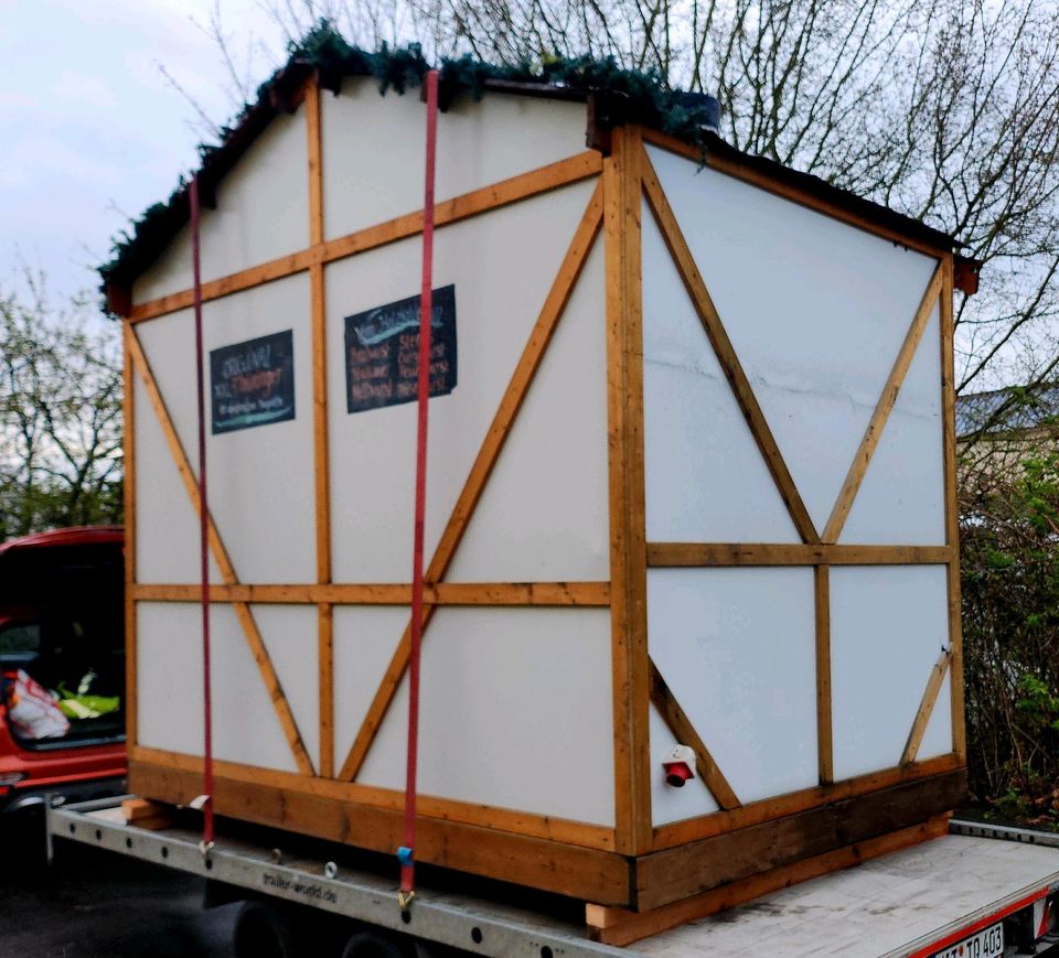 Imbiss Grillhütte Weihnachtsmarkt Streetfood Bude in Radevormwald