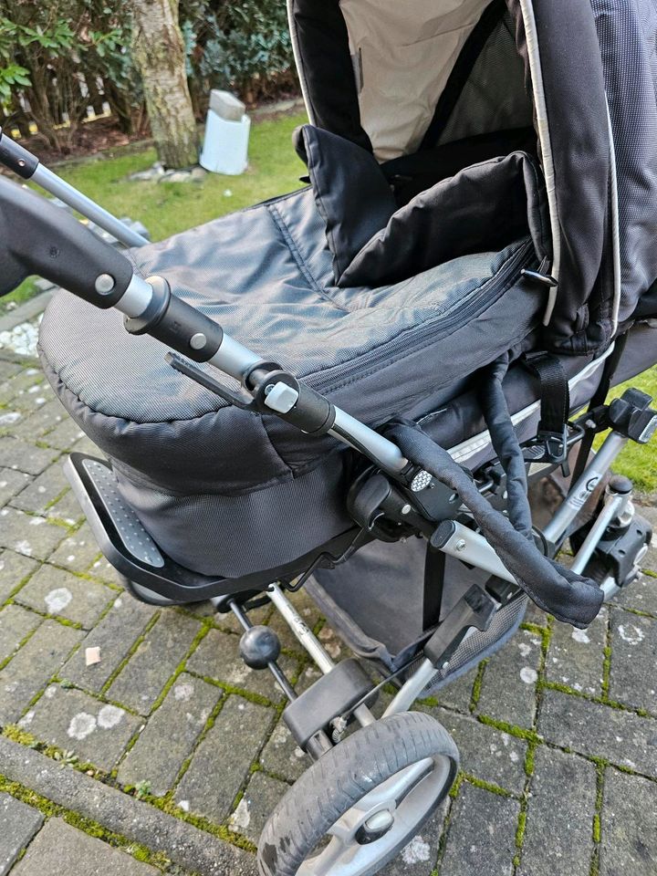 Kombikinderwagen Teutonia Mistral S - Babywagen und Kombi Buggy in Rheine