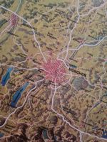 Deutschland Landkarte Vintage Baden-Württemberg - Plankstadt Vorschau