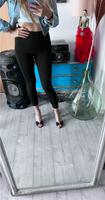 Deichmann Pumps Sandalen schwarz Gold Gr.40 Frankfurt am Main - Bornheim Vorschau