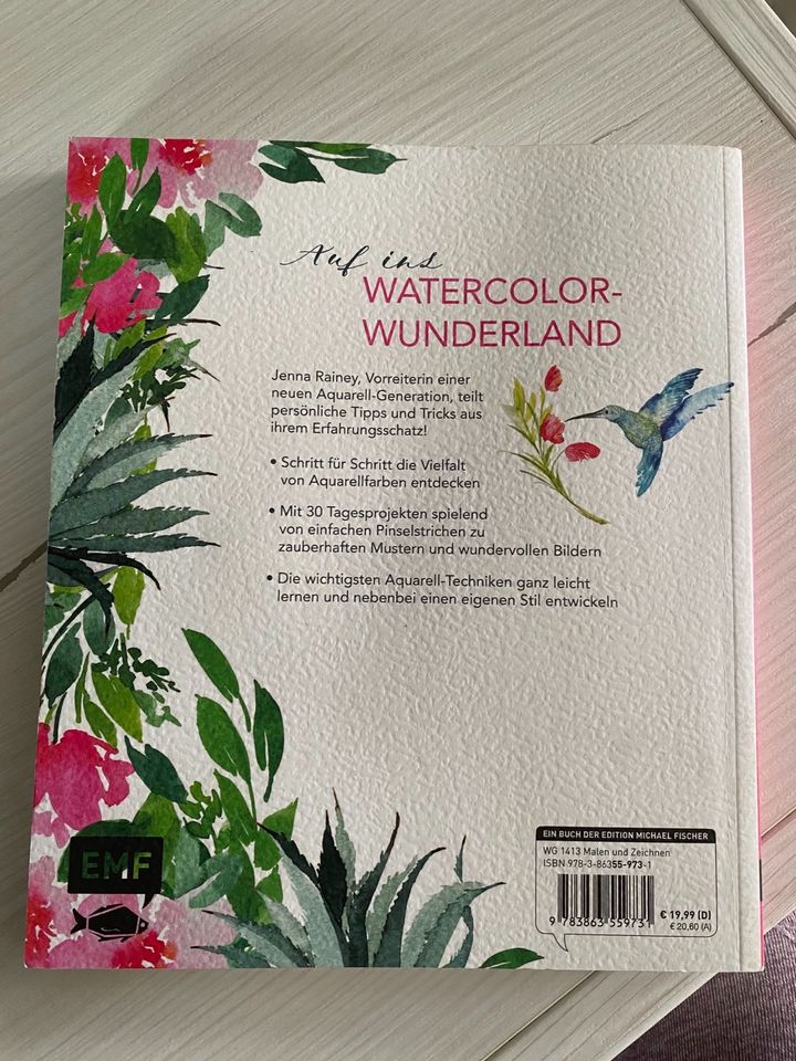 Buch Watercolor/ Wasserfarben/ Aquarell in Vlotho