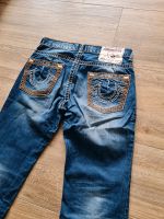 True Religion Jeans USA Fair Fashion Vintage Y2k 90er 2000er W 33 Wurster Nordseeküste - Dorum Vorschau
