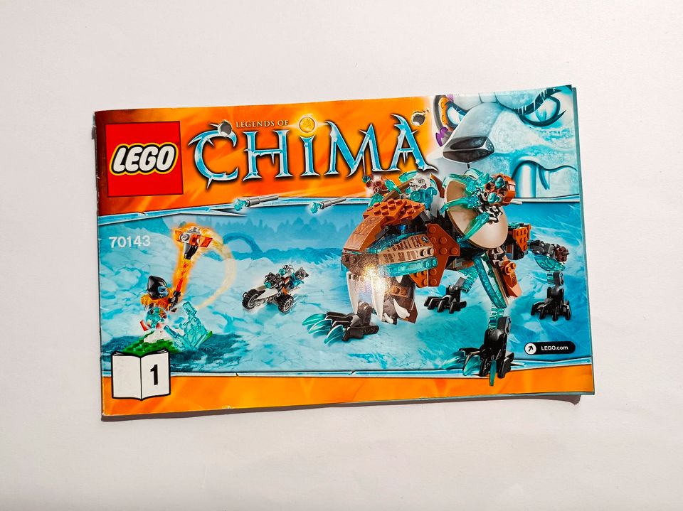 Lego Chima - "Feuer und Eis" -Sammlung (3 Sets) in Wriezen