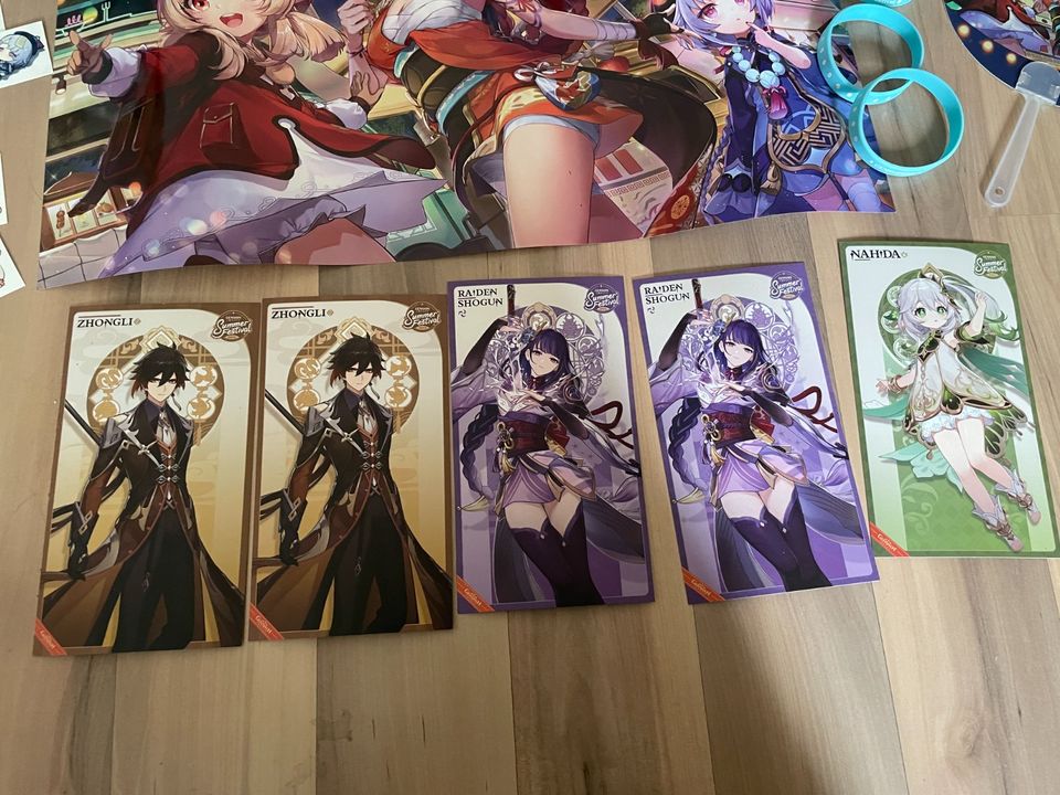 Genshin Impact Merch Tüte Summer Festival 2023 Anime Gaming in Berlin