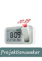 Projektionswecker, Tischuhr Digitaler Wecker Funk-Thermometer, al Wandsbek - Hamburg Rahlstedt Vorschau