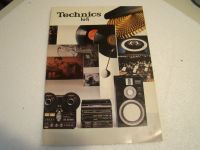 Technics hi-fi Prospekt aus dem Jahr 1981 - sehr guter Zustand Nordrhein-Westfalen - Gelsenkirchen Vorschau