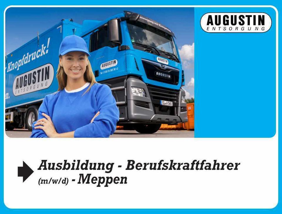 Ausbildung zum Berufskraftfahrer (m/w/d) - Meppen in Meppen