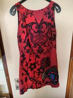 Rot /schwarz gemustertes Desigual-Kleid Nordrhein-Westfalen - Castrop-Rauxel Vorschau