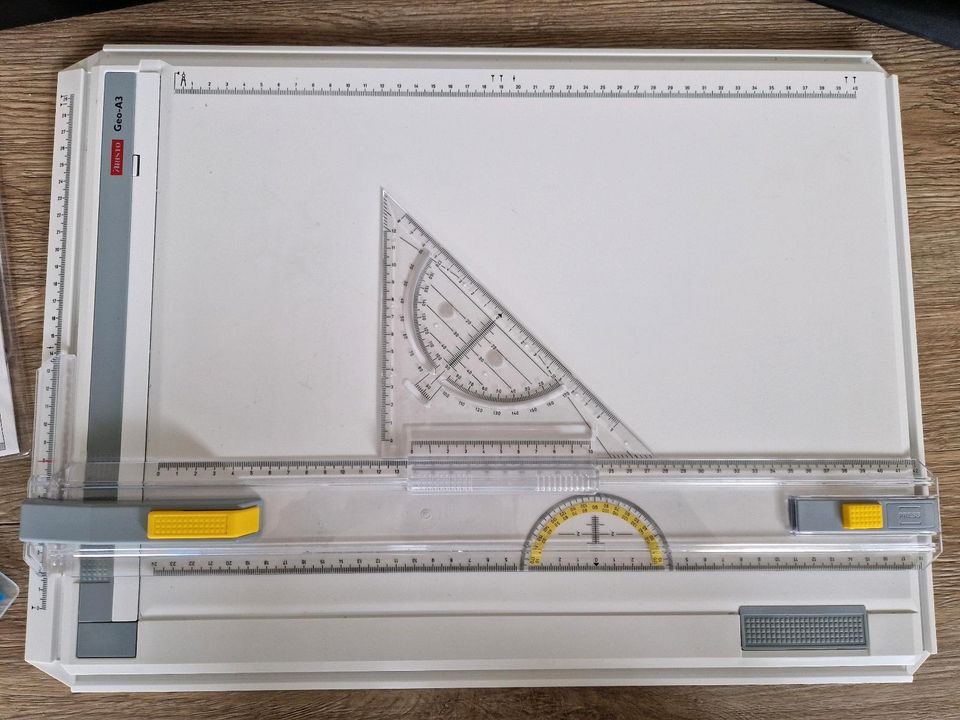 Zeichenplatte A3 Aristo mit Zubehör in Massing