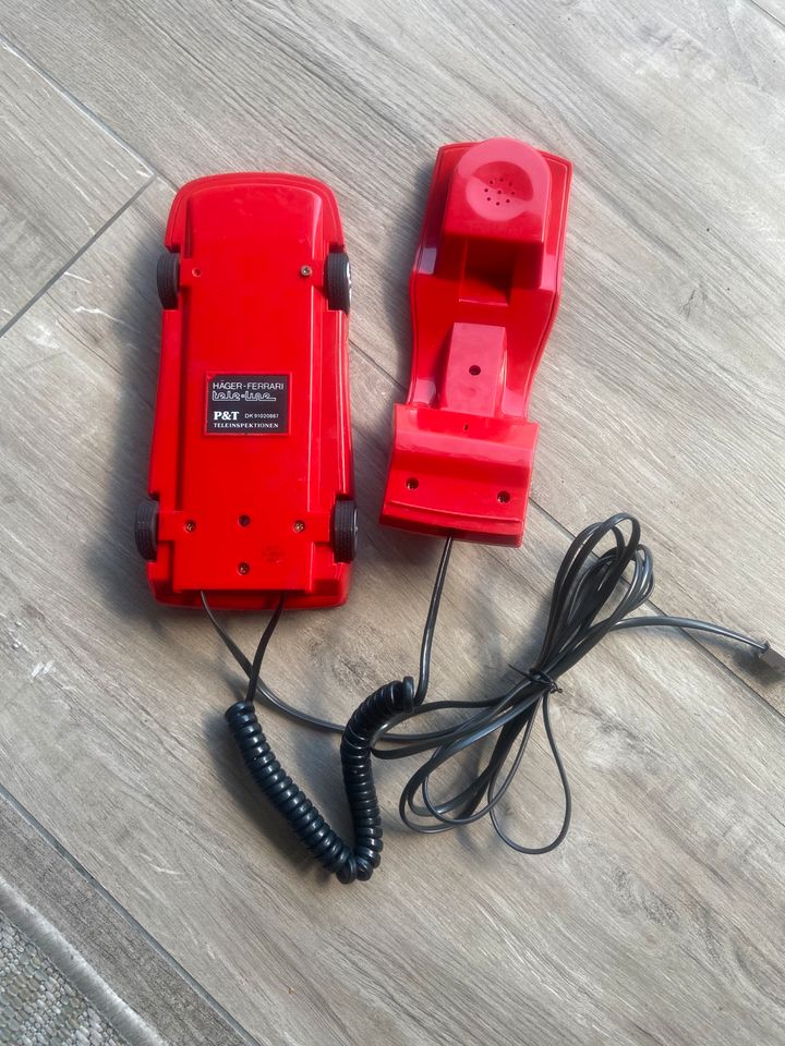 Ferrari Testarossa Telefon Haustelefon Vintage Retro 1980er in Achim