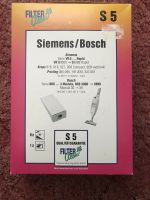 Staubsauger Beutel S5 für Siemens / Bosch Berlin - Tempelhof Vorschau