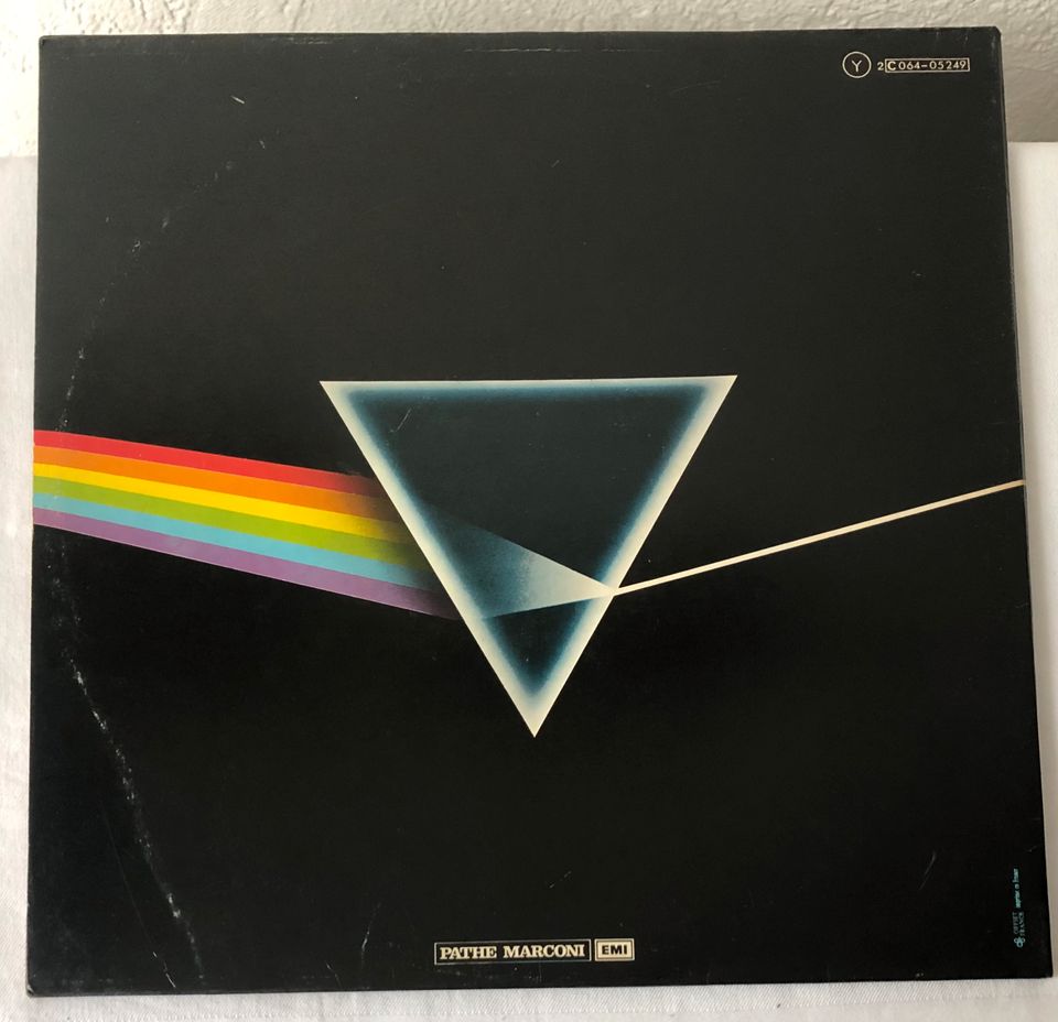 LP  Pink Floyd ‎– The Dark Side Of The Moon 1973 RE France in Nürnberg (Mittelfr)