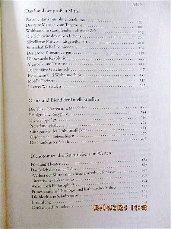 guter Zustand Deutsche Kultur,historischer Überblickv.1945 bis z. in Freiburg im Breisgau