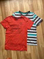 2x T-Shirts 128 rot gestreift Motorrad Thüringen - Jena Vorschau