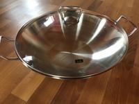 Wokpfanne mit Deckel „Fissler“, 36 cm, Edelstahl Bayern - Weiden (Oberpfalz) Vorschau