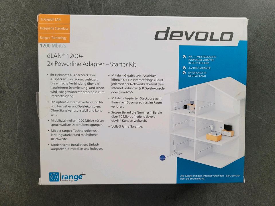 Devolo Powerline dLAN 1200 Mbit/s - Starter Kit in Weiden (Oberpfalz)