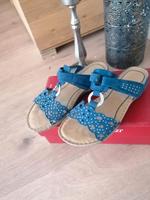 Marco Tozzi Pantoletten blau Gr. 38 neu Hessen - Dreieich Vorschau