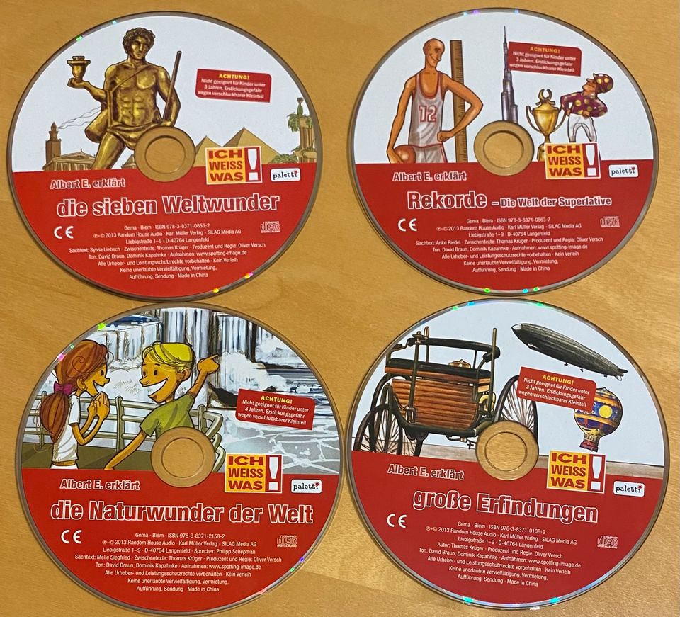 Hörspiel CD - ich weiß was - Albert E. Erklärt - Die Staunebox in Hagenbach