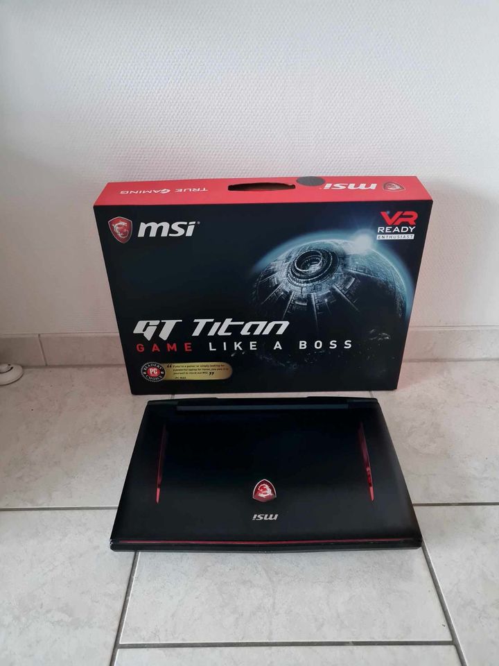 MSI Gaming Laptop GT75VR 7RF-012 Titan Pro MS-17A2 17.3" in Moers
