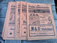 15x Zeitschrift- der deutsche schmiedemeister- 30ger jahre Thüringen - Waltershausen Vorschau