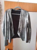 Bolero Jacke Damen Silber Gr. 38 Hessen - Bad Soden-Salmünster Vorschau