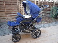 Emmaljunga DUO EDGE Combi Kinderwagen Navy blau Baden-Württemberg - Karlsruhe Vorschau