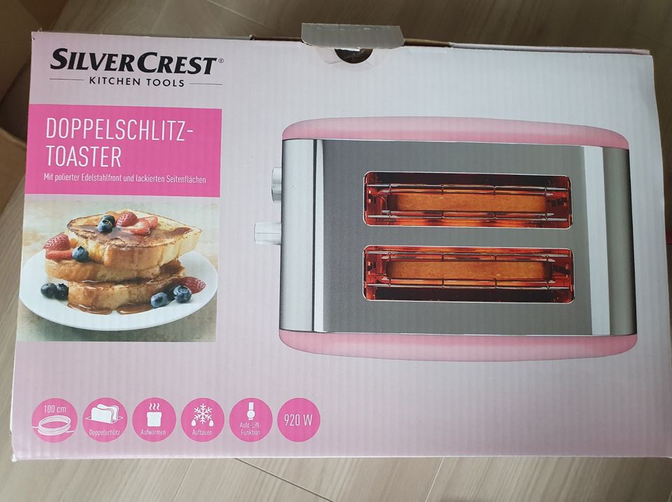 SILVERCREST® KITCHEN TOOLS Doppelschlitz-Toaster, 920 W, NEU in Berlin