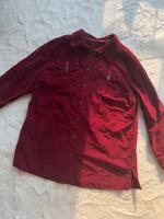 ulla popken hemdbluse/jacke rot größe xl/xxl Hessen - Schmitten Vorschau