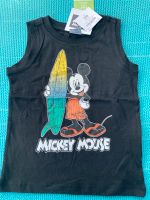 Neu mit Etikett: Mickey Maus Tanktop 104 Niedersachsen - Osterholz-Scharmbeck Vorschau