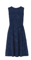 Etuikleid, blaues Kleid mit Pailletten in Gr. 34 Nordrhein-Westfalen - Breckerfeld Vorschau