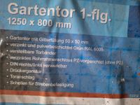 Gartentor 125x 80 cm ***Neu und verpackt**** Brandenburg - Schwielochsee Vorschau