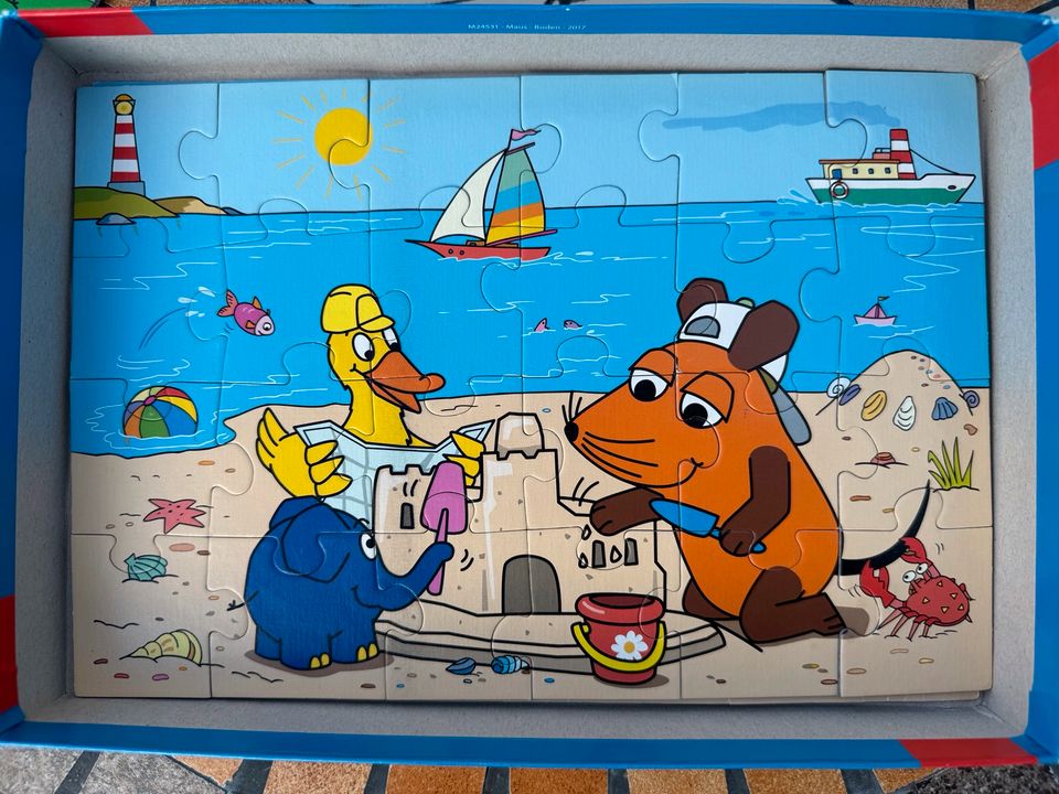 Schmidt-Puzzle Sendung mit der Maus, 3x24 Teile, 3+ in Kobern-Gondorf