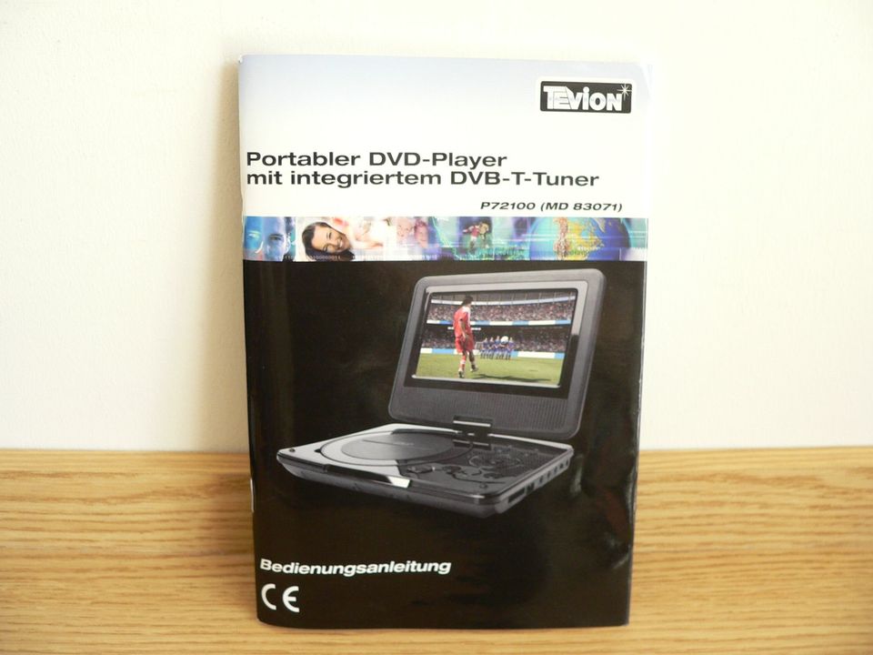 TEVION P72100 Portabler DVD Player mit DVB-T in Holzkirchen