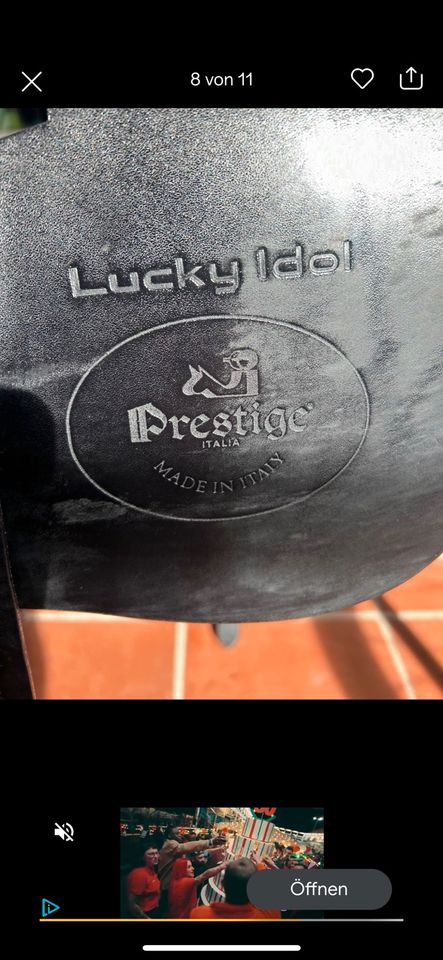 Prestige Sattel dressursattel Lucky Idol 16 16,5 Zoll Dressur in Greetsiel