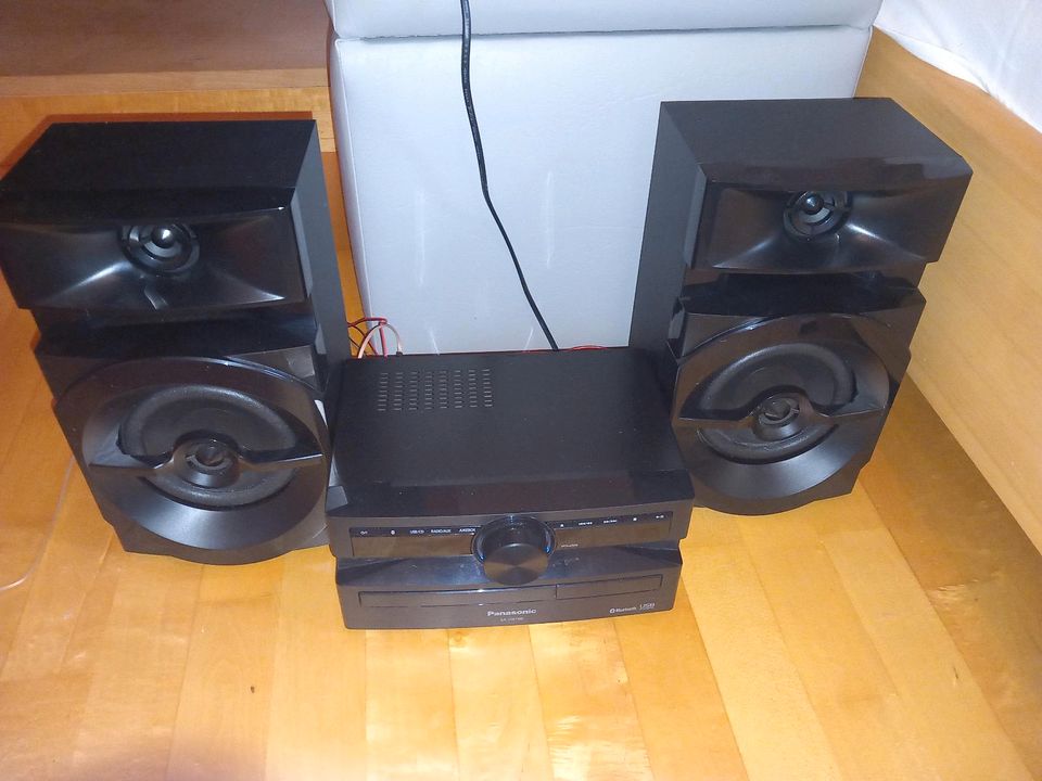 Mini Hi-Fi Anlage Panasonic super Boxen in Kötz