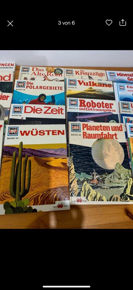 21 Kinder/Wissensbücher aus der Reihe „Was ist Was?“ in Hettenleidelheim