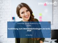 Ausbildung zum Medientechnologen (m/w/d) 2024 | Dorfen Bayern - Dorfen Vorschau