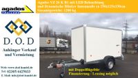 Kofferanhänger Plywoodanhänger 2,5 x 1,3m 1200kg Doppeltüren Nordrhein-Westfalen - Castrop-Rauxel Vorschau