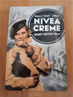 Nivea Creme gegen spröde Haut, Blechschild, 30 cm x 20 cm Hessen - Hünfelden Vorschau