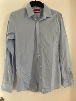 Hemd Hugo Buss extra slim fit strech hellblau 35 15 Hessen - Lich Vorschau