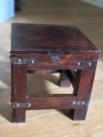 Hocker Blumenhocker Antik Holz Hessen - Bad Soden am Taunus Vorschau