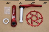 HOPE EVO Crankset Kurbel rot 83mm 165mm - NEU OVP - Downhill Dresden - Pieschen Vorschau