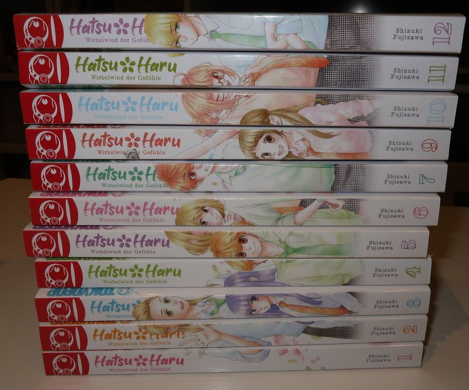 Manga Hatsu Haru 1-7, 9-12 von Shizuki Fujisawa in Mönchberg