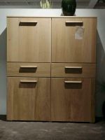 Hochkommode Echtholz Wildeiche neu, highboard, sideboard Sachsen - Steinberg Vorschau