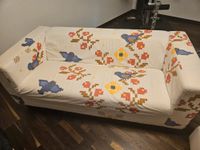 Sofa mit zwei Polsterhocker und Tisch Hessen - Seligenstadt Vorschau