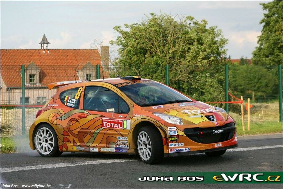 1:43 Peugeot 207 S2000 #8 LOIX / Ypres Rally 2009 - Diecast in Wildeck