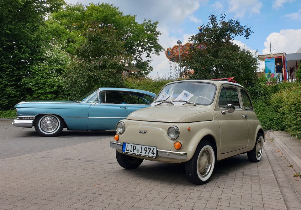 Fiat 500 Oldtimer & Hochzeitsauto mieten! in Leopoldshöhe