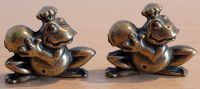 Froschkönig Frosch-Figur Metall f Vitrine Setzkasten Messing Ü-Ei Sachsen-Anhalt - Dessau-Roßlau Vorschau